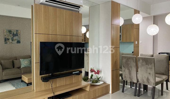 For Sale Apartment 1 Park Residence Furnished 2+1Br Size 91 M² In South Jakarta