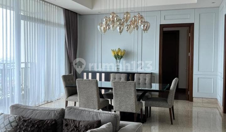 Disewa Apartemen Pakubuwono Signature 4BR Uk385m² Furnished at Jakarta Selatan