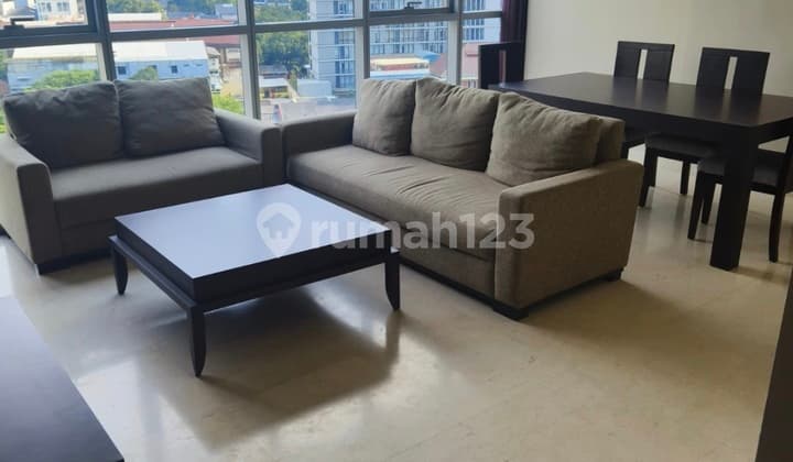 For Sale: Ciputra World 2 2BR Apartment, 118m², Furnished, Satrio, South Jakarta