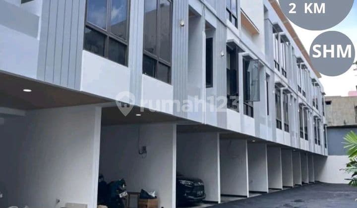 Rumah Baru.3 Lantai Dikarang Anyar Sawah Besar Jakarta Pusat