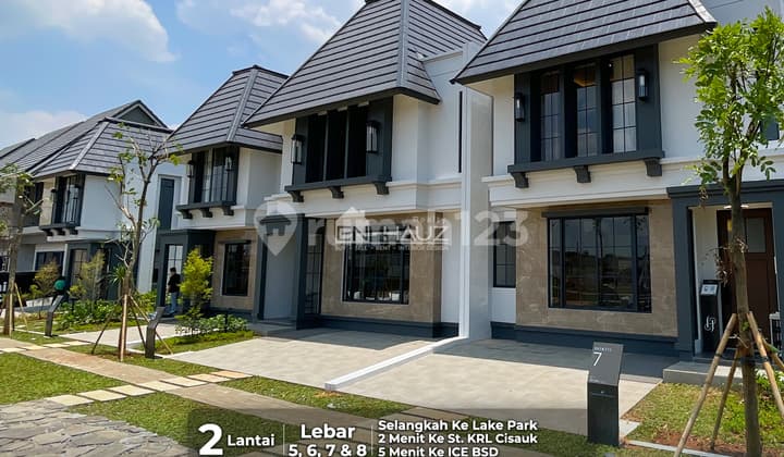 Hortis Rumah Bergaya Paris 1m Di Bsd Dekat Aeon Mall