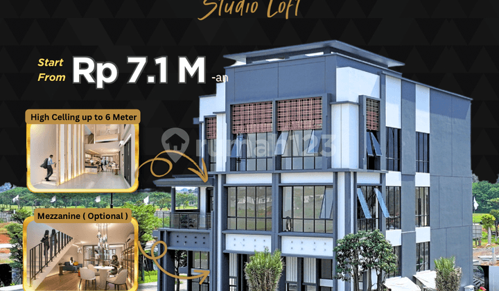Pasadena Studio Loft Ruko Premium di Gading Serpong