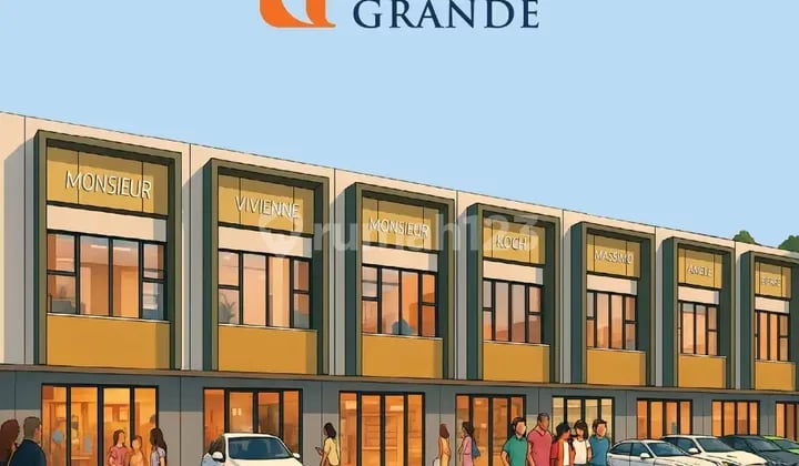 Ruko Indica Grande Paramount Petals Dekat Exit Tol