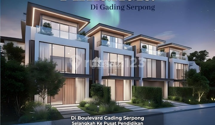 Finore Rumah Mewah Gaya Finlandia di Pusat Gading Serpong