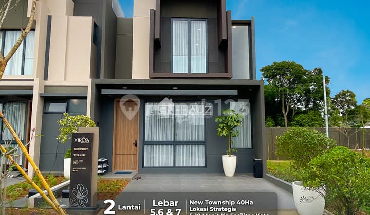 Vireya Rumah 2 Lantai 1man Di Pusat Kota Bsd