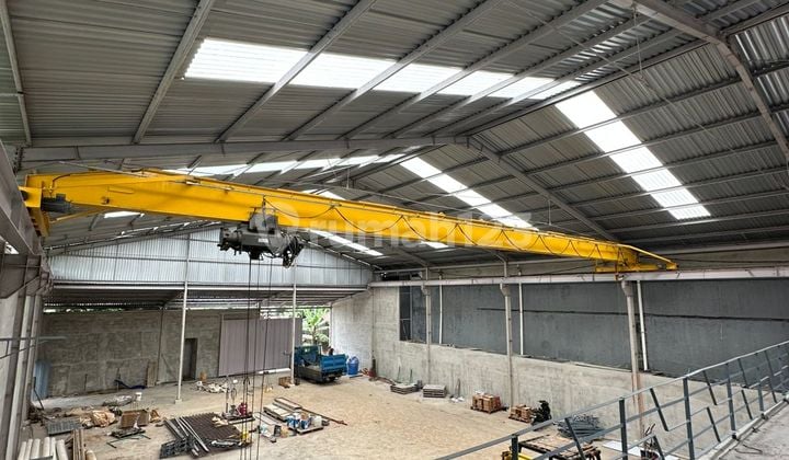 Gudang Siap Pakai Legok Tangerang Include Mess Hoist Crane