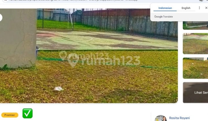 Tanah Di Perumahan Elit Setraduta Matang Kotak Datar Shm Sejukper