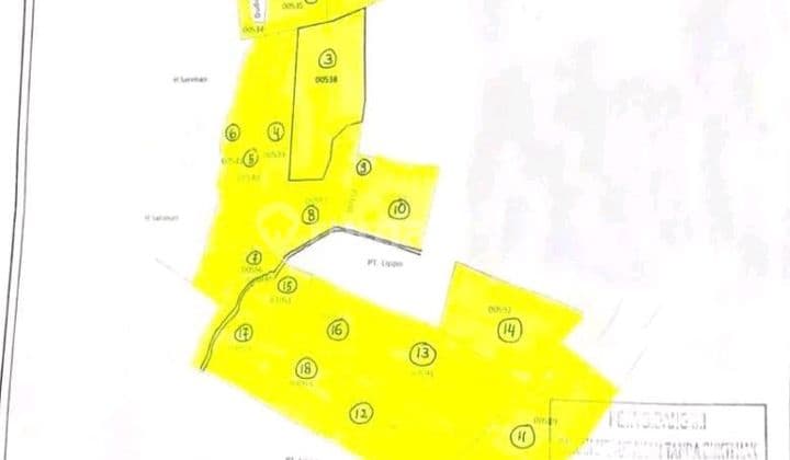 Dijual Tanah 5.2 Hektar Cikarang