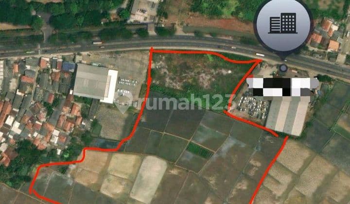 Dijual Tanah 3.2 Hektar Lemah Abang Cikarang