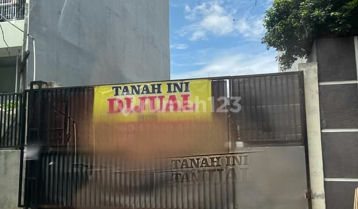Duri Kepa, Kavling tanah uk. 8,5 x 22 hadap Barat, jalan 3 mobil.
