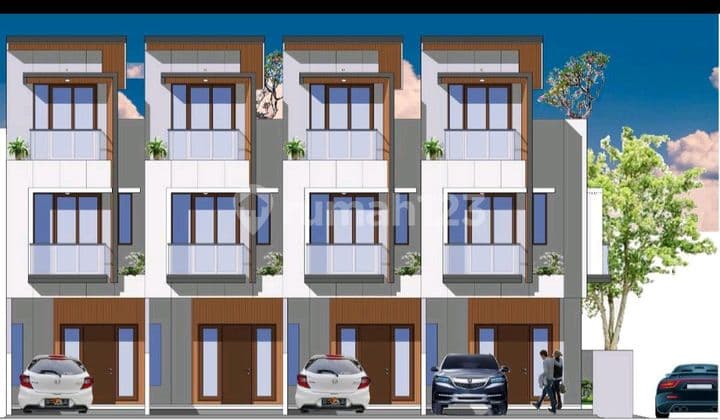 Queen's Garden, Indent New 3-Storey House Size 4x13 Land Area 120 East-Facing