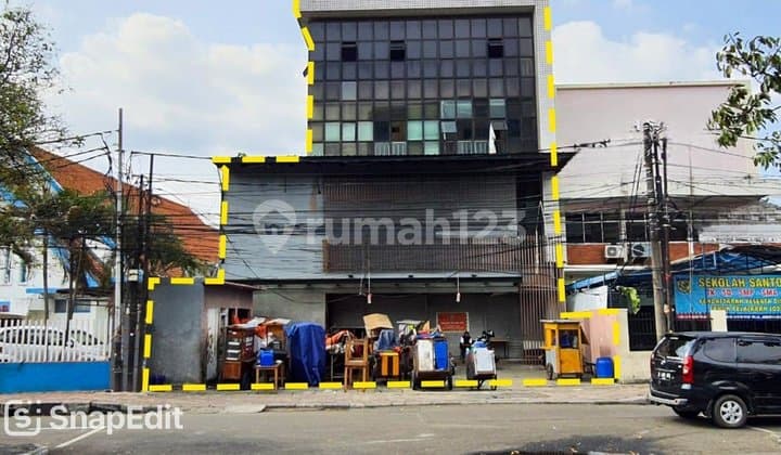 Jual Sewa Gedung 4,5 Lantai Strategis 24 Jam Live Mangga Besar Raya