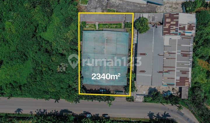 Gudang / Pabrik Siap Pakai Di Cikupa