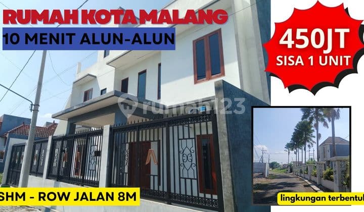 RUMAH MODERN KOTA MALANG SHM DEKAT ALUN-ALUN!