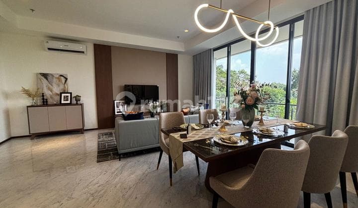 Disewakan Apartemen Veranda Resort, di Cilandak Jakarta Selatan 3Br 143M2 Furnished New Desain