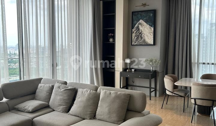 For Rent! Luxury Apartment At La Vie All Suites 2+1Br Furnishes South Jakarta