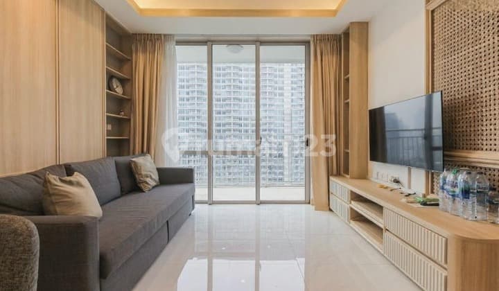 For Sale! Newly Renovated Unit At Denpasar Residences 2Br Furnished Connecting To Kuningan City Mall