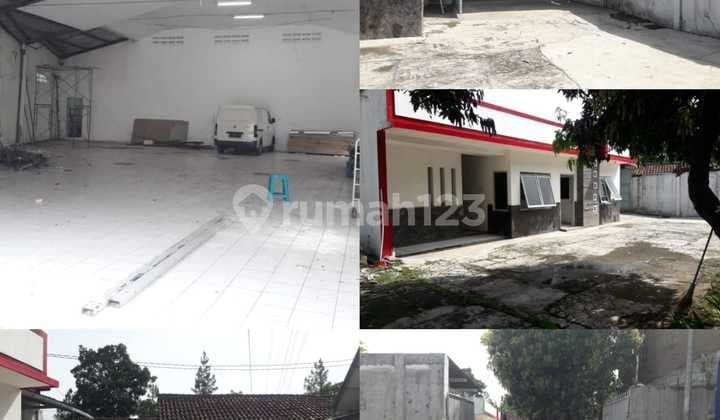 Di Jual Gudang & Kantor Daerah Mengger, Akses Jalan Sudah Bagus Cor Beton