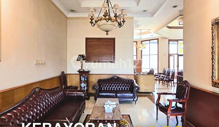 Dijual Rumah Kebayoran.baru Modern Classic House Lokasi Strategis Senopati.area