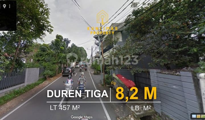 Di Jual Tanah Di.jalan Duren Tiga Selatan Kalibata Pancoran. Jakarta Selatan