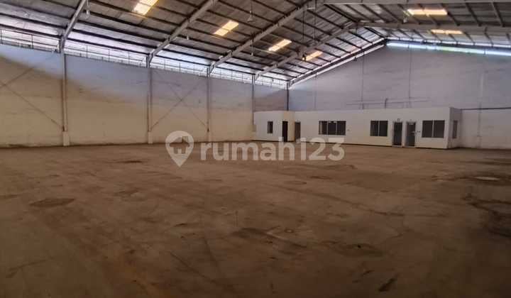 Ex Pabrik Mandiri Siap Pakai di Kawasan Industri Cikupa Tangerang