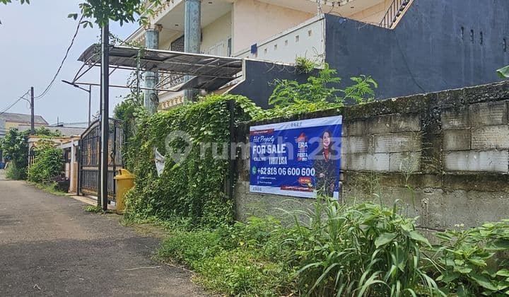 DIJUAL TANAH NEMPEL PERUMAHAN VILLA MELATI MAS AREA SANGAT RAMAI