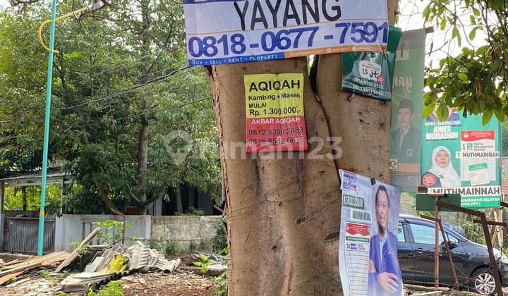 Dijual Tanah Di Reni Jaya Pamulang