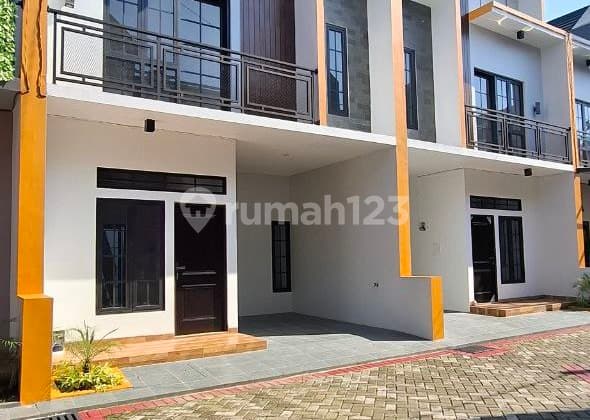 Elegant Scandinavian Two-Story House in Cimanggis near Cijago Toll Road