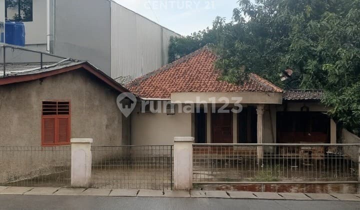 Dijual Tanah Luas dan Rumah Tua Pinggir Jalan Raya Cikunir Bekasi