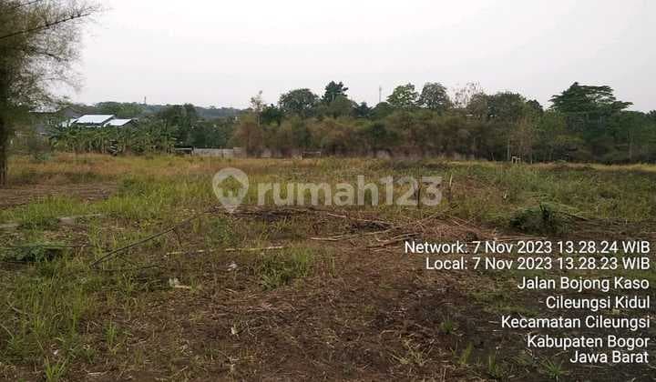 Dijual Tanah + Pabrik Luas di Wanaherang, Gunung Putri, Bogor Timur, Jakarta Barat