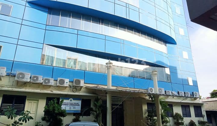 D jual gedung 4 lantai melalui lelang as is di pelepak kuning 3 blok 4 G kelapa gading jakut