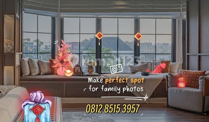 Rumah 3 Lantai By Summarecon Serpong Ready Stok! Cluster Louise