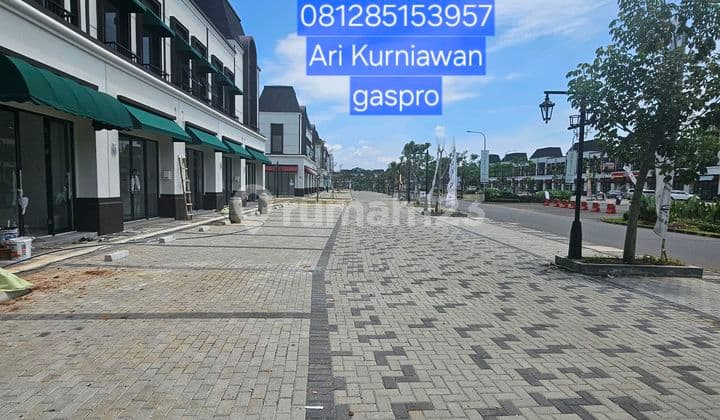 Disewakan Ruko La Vallee Citra Garden Serpong 3Unit Gandeng / Satuan