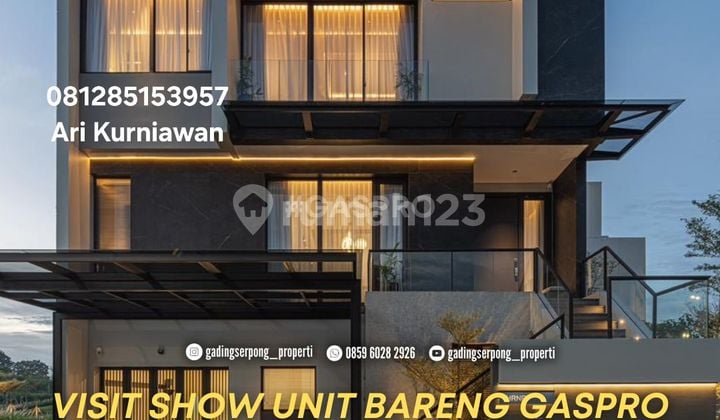 3 lt full marmer summarecon serpong ARDEA HERON nempel bsd 6,6man