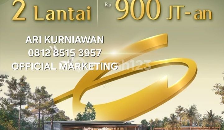 Cluster ELAIA citra garden serpong PERDANA 900jt depan sportclub