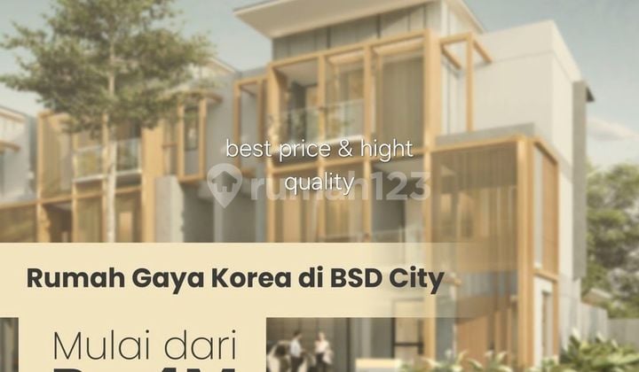 Namee Eonna bsd city runah 3lt ala korea samping mall eastvara 4m