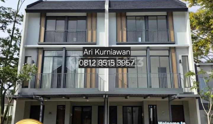 Anza Homes At Malibu By Paramount Land Gading Serpong Hanya 1,4M 3Lantai