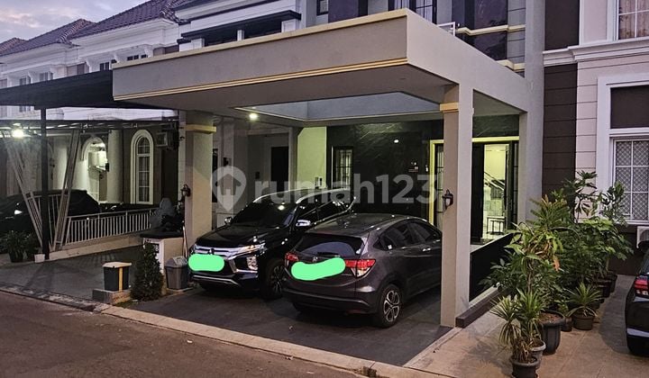 Rumah Brand New Fully Furnish di Menaggio Village 3Lantai LB 252M