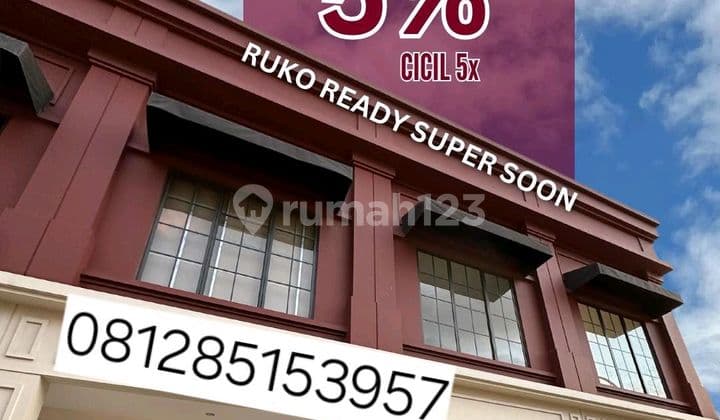 Free PPN Kawasan Kuliner Sudah Ramai Ruko Madison Grande 2,4Man