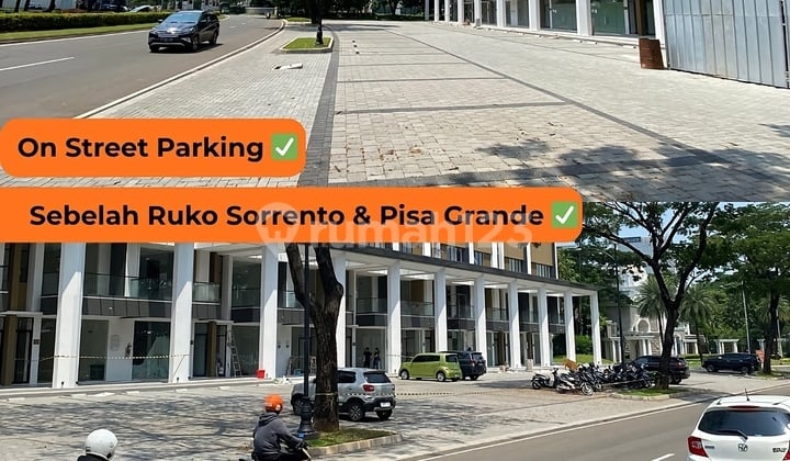 Ruko Menteng Studio Loft Menghadap Boulevard Gading Serpong 6x20 Teramai