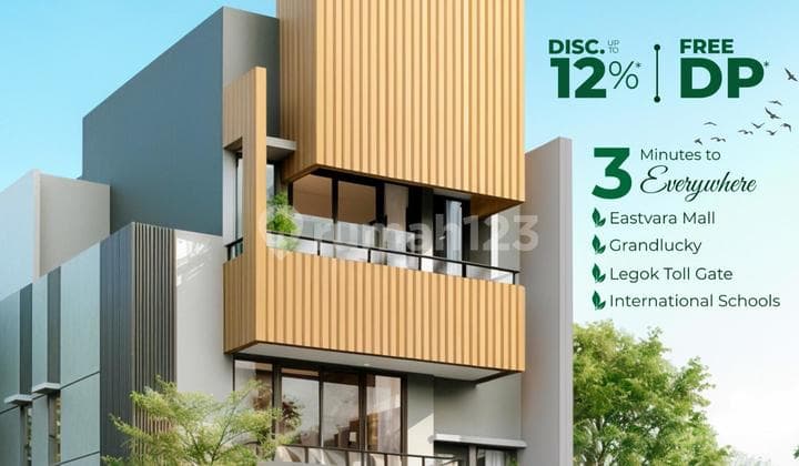 Early Bird New Type Terravia L6.5X12 Start 1.9M 12% Discount Free Mortgage Down Payment!