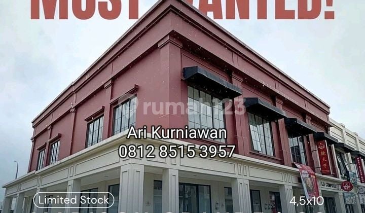 Ruko Madison Grande! Free 100% Ppn & Siap Huni! KPR Auto Approve