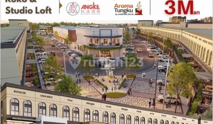 Semua Unit Hadap Anchor Tenant! Ruko & Studio Loft Maggiore Signature West