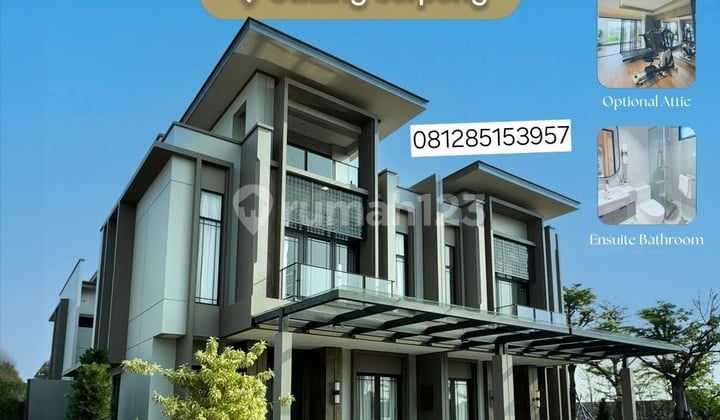 Rumah Khusus Buat Sultan Di Gading Serpong 9x19 3lt Grand Pasandena Village