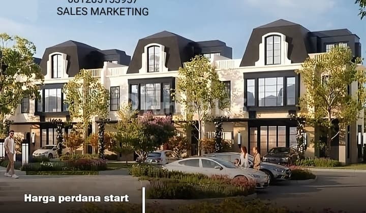 Mewah! Bellefont East Summarecon Serpong 3lantai Harga Termurah!