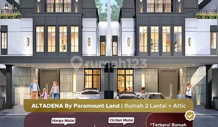 Now Tax Free! Siap Huni Des 2026 Altadena Residences Gading Serpong Murah Banget!!