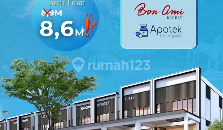 Menteng Studio Loft Gading Serpong 8,9Man Limited! Ready Kawasan Sangat Ramai & Dikelilingi Cluster Mewah