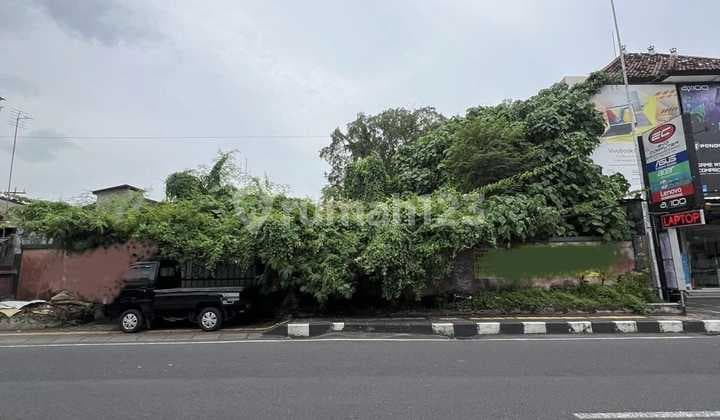 Tanah Luas Strategis Jalan Utama di Diponegoro Denpasar Barat