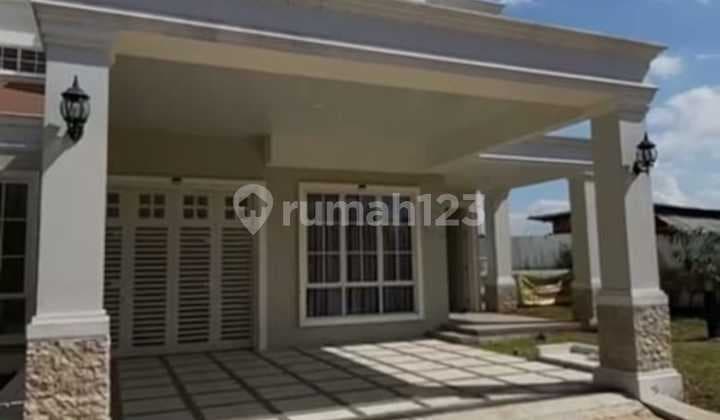 Dijual Rumah Bagus Cantik Lux Siap Huni Lokasi Terbaik Belakangnya Langsung Danau Full Furnished di Padoromo Park