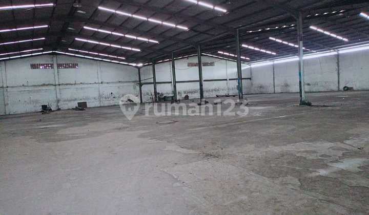 Dijual Ex Pabrik Luas Siap Huni Akses Kontainer 40 Ft Ada Mess Karyawan di Jalamn Rumah Sakit